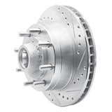 R1 Concepts 1992-1994 Ford E-350 Econoline Front Right Drilled & Slotted Silver Brake Rotor by R1 Concepts 631-54127R