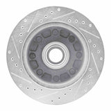 R1 Concepts 1992-1994 Ford E-350 Econoline Front Right Drilled & Slotted Silver Brake Rotor by R1 Concepts 631-54127R