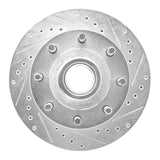 R1 Concepts 1992-1994 Ford E-350 Econoline Front Right Drilled & Slotted Silver Brake Rotor by R1 Concepts 631-54127R