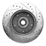 R1 Concepts 1994-2001 Ford E-20150 Econoline Front Left Drilled & Slotted Silver Brake Rotor by R1 Concepts 631-54129L