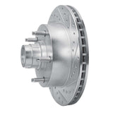 R1 Concepts 1994-2001 Ford E-20150 Econoline Front Right Drilled & Slotted Silver Brake Rotor by R1 Concepts 631-54129R