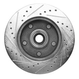 R1 Concepts 1994-2001 Ford E-20150 Econoline Front Right Drilled & Slotted Silver Brake Rotor by R1 Concepts 631-54129R