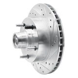 R1 Concepts 1994-2003 Ford E-20150 Econoline Front Right Drilled & Slotted Silver Brake Rotor by R1 Concepts 631-54130R