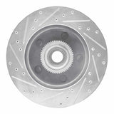 R1 Concepts 1994-2003 Ford E-20150 Econoline Front Right Drilled & Slotted Silver Brake Rotor by R1 Concepts 631-54130R