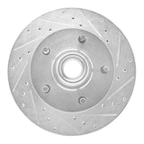 R1 Concepts 1994-2003 Ford E-20150 Econoline Front Right Drilled & Slotted Silver Brake Rotor by R1 Concepts 631-54130R