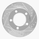 R1 Concepts 1994-1996 Ford Bronco Front Right Drilled & Slotted Silver Brake Rotor by R1 Concepts 631-54131R