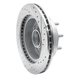 R1 Concepts 1995-2004 Ford E-350 Super Duty Front Left Drilled & Slotted Silver Brake Rotor by R1 Concepts 631-54135L