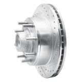 R1 Concepts 1995-2004 Ford E-350 Econoline Front Right Drilled & Slotted Silver Brake Rotor by R1 Concepts 631-54135R