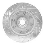 R1 Concepts 1995-2004 Ford E-350 Econoline Front Right Drilled & Slotted Silver Brake Rotor by R1 Concepts 631-54135R