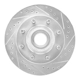 R1 Concepts 1995-2004 Ford E-350 Econoline Front Right Drilled & Slotted Silver Brake Rotor by R1 Concepts 631-54135R