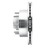R1 Concepts 1995-2004 Ford E-350 Econoline Front Right Drilled & Slotted Silver Brake Rotor by R1 Concepts 631-54135R