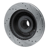R1 Concepts 1995-2007 Ford E-350 Econoline Club Wagon Front Left Drilled & Slotted Silver Brake Rotor by R1 Concepts 631-54136L