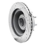 R1 Concepts 1995-2007 Ford E-250 Econoline Front Right Drilled & Slotted Silver Brake Rotor by R1 Concepts 631-54136R