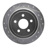 R1 Concepts 1995-2003 Ford Windstar Rear Left Drilled & Slotted Silver Brake Rotor by R1 Concepts 631-54137L