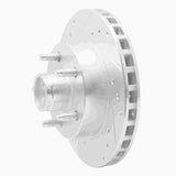 R1 Concepts 1995-1997 Ford Ranger (USA/Canada) Front Left Drilled & Slotted Silver Brake Rotor by R1 Concepts 631-54138L