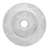 R1 Concepts 1995-1997 Ford Ranger (USA/Canada) Front Left Drilled & Slotted Silver Brake Rotor by R1 Concepts 631-54138L