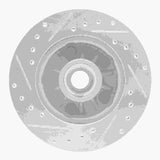 R1 Concepts 95-97 Ford Ranger (USA/Canada) Front Right Drilled & Slotted Silver Brake Rotor by R1 Concepts RNC-631-54139R