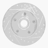 R1 Concepts 95-97 Ford Ranger (USA/Canada) Front Right Drilled & Slotted Silver Brake Rotor by R1 Concepts RNC-631-54139R