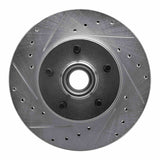 R1 Concepts 1995-2011 Ford Explorer Front Left Drilled & Slotted Silver Brake Rotor by R1 Concepts 631-54141L