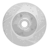 R1 Concepts 1995-2011 Ford Explorer Front Right Drilled & Slotted Silver Brake Rotor by R1 Concepts 631-54141R