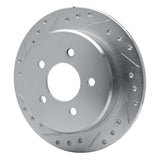 R1 Concepts 1995-2002 Ford Explorer Rear Left Drilled & Slotted Silver Brake Rotor by R1 Concepts 631-54142L