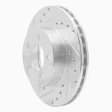 R1 Concepts 1995-2002 Ford Explorer Front Left Drilled & Slotted Silver Brake Rotor by R1 Concepts 631-54144L