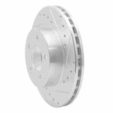 R1 Concepts 1995-2002 Ford Explorer Front Right Drilled & Slotted Silver Brake Rotor by R1 Concepts 631-54144R