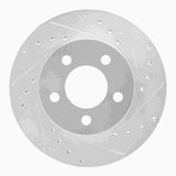 R1 Concepts 1995-2002 Ford Explorer Front Right Drilled & Slotted Silver Brake Rotor by R1 Concepts 631-54144R
