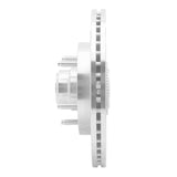 R1 Concepts 1997-1999 Ford F-150 RWD Front Right Drilled & Slotted Silver Brake Rotor by R1 Concepts 631-54145R