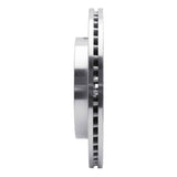 R1 Concepts 1997-2004 Ford F-150 4WD Front Right Drilled & Slotted Silver Brake Rotor by R1 Concepts 631-54147R