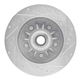 R1 Concepts 1997-2000 Ford Expedition Front Left Drilled & Slotted Silver Brake Rotor by R1 Concepts 631-54153L