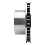 R1 Concepts 1996-2007 Ford E-450 Super Duty Rear Left Drilled & Slotted Silver Brake Rotor by R1 Concepts 631-54154L