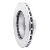 R1 Concepts 1999-2001 Ford F-450 Super Duty Front Left Drilled & Slotted Silver Brake Rotor by R1 Concepts 631-54158L