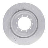 R1 Concepts 1999-2020 Coachmen PURSUIT Rear Left/Front Left Drilled & Slotted Silver Brake Rotor by R1 Concepts 631-54159L