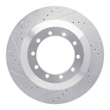 R1 Concepts 1999-2020 Coachmen PURSUIT Rear Left/Front Left Drilled & Slotted Silver Brake Rotor by R1 Concepts 631-54159L