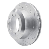 R1 Concepts 1999-2020 Coachmen Encounter Rear Right/Front Right Drilled & Slotted Silver Brake Rotor by R1 Concepts 631-54159R