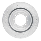 R1 Concepts 1999-2020 Coachmen Encounter Rear Right/Front Right Drilled & Slotted Silver Brake Rotor by R1 Concepts 631-54159R