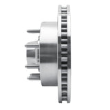 R1 Concepts 1999-2002 Ford Excursion Front Right Drilled & Slotted Silver Brake Rotor by R1 Concepts 631-54163R