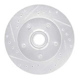 R1 Concepts 1998-2002 Ford Ranger (USA/Canada) Front Left Drilled & Slotted Silver Brake Rotor by R1 Concepts 631-54165L