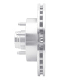 R1 Concepts 1998-2002 Ford Ranger (USA/Canada) Front Left Drilled & Slotted Silver Brake Rotor by R1 Concepts 631-54165L