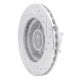 R1 Concepts 1998-2002 Ford Ranger (USA/Canada) Front Left Drilled & Slotted Silver Brake Rotor by R1 Concepts 631-54165L