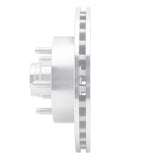 R1 Concepts 1998-2002 Ford Ranger (USA/Canada) Front Right Drilled & Slotted Silver Brake Rotor by R1 Concepts 631-54165R