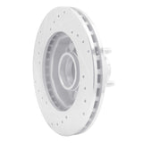 R1 Concepts 1998-2002 Ford Ranger (USA/Canada) Front Right Drilled & Slotted Silver Brake Rotor by R1 Concepts 631-54165R