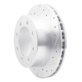 R1 Concepts 1999-2007 Ford E-350 Club Wagon Rear Right Drilled & Slotted Silver Brake Rotor by R1 Concepts 631-54167R