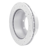 R1 Concepts 1999-2007 Ford E-350 Club Wagon Rear Right Drilled & Slotted Silver Brake Rotor by R1 Concepts 631-54167R