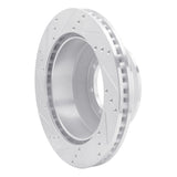 R1 Concepts 1999-2007 Ford E-350 Super Duty Rear Right Drilled & Slotted Silver Brake Rotor by R1 Concepts 631-54168R