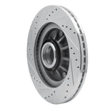 R1 Concepts 2000-2004 Ford F-150 RWD Front Right Drilled & Slotted Silver Brake Rotor by R1 Concepts 631-54169R