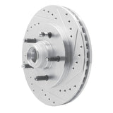 R1 Concepts 1999-2004 Ford F-150 RWD Front Right Drilled & Slotted Silver Brake Rotor by R1 Concepts 631-54170R