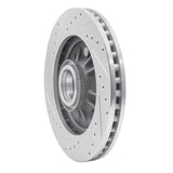R1 Concepts 1999-2004 Ford F-150 RWD Front Right Drilled & Slotted Silver Brake Rotor by R1 Concepts 631-54170R