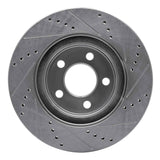 R1 Concepts 2001-2011 Ford Explorer Sport Trac Front Left Drilled & Slotted Silver Brake Rotor by R1 Concepts 631-54171L